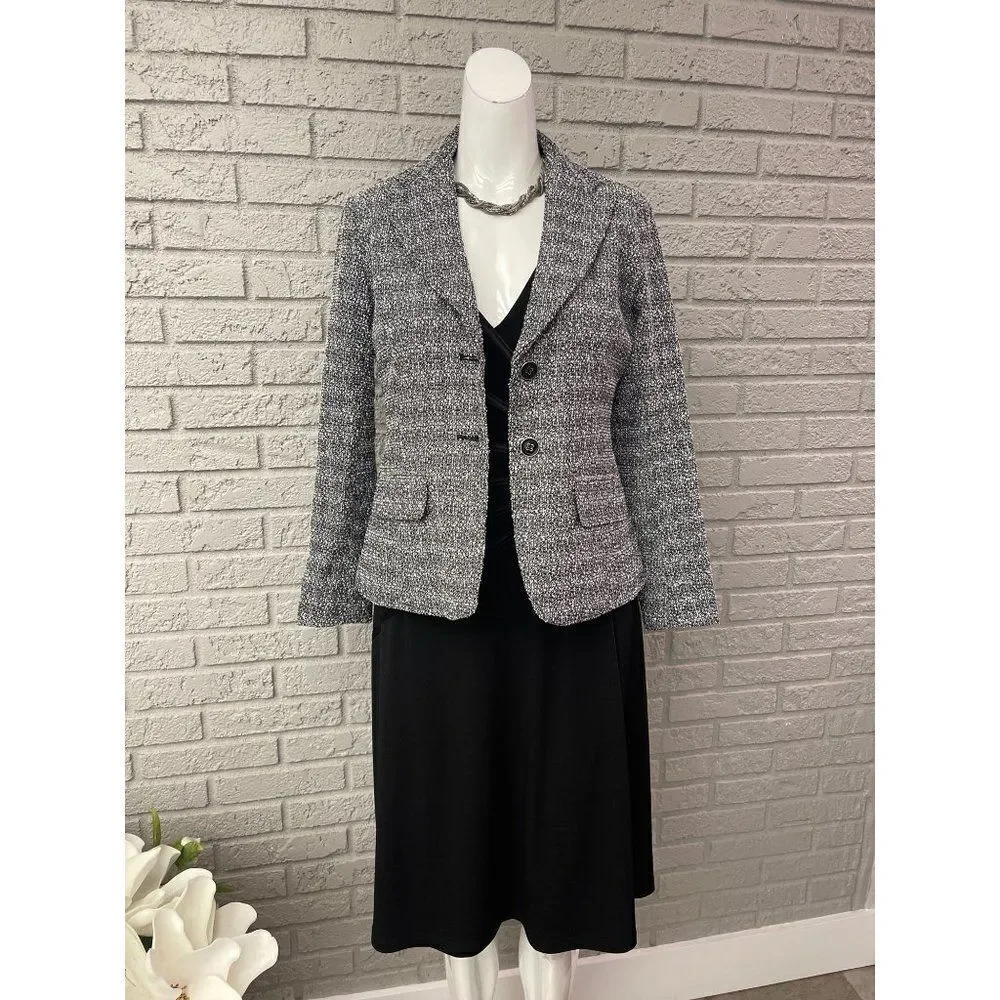 New York & Company Tweed Blazer Size 0 NWT